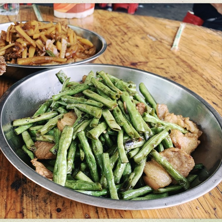 豆角炒肉 豆角炒肉