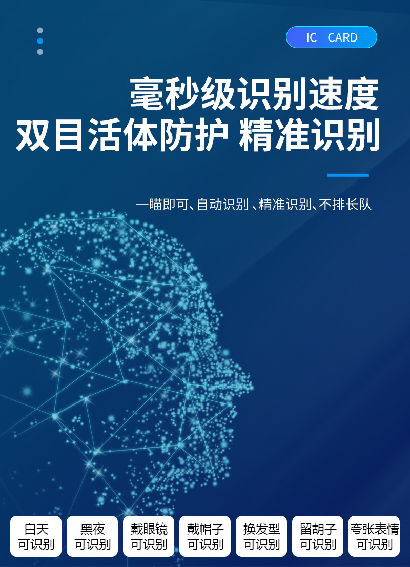 毫秒級識別速度，不排長隊